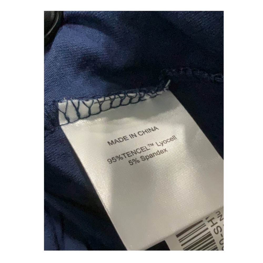Quince XS Navy TENCEL™ Lyocell Wrap Dress | New With Tags - Picture 7 of 7